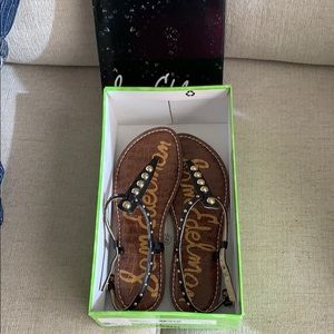 Sam Edelman Gigi black studded sandals